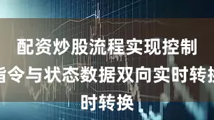 配资炒股流程实现控制指令与状态数据双向实时转换